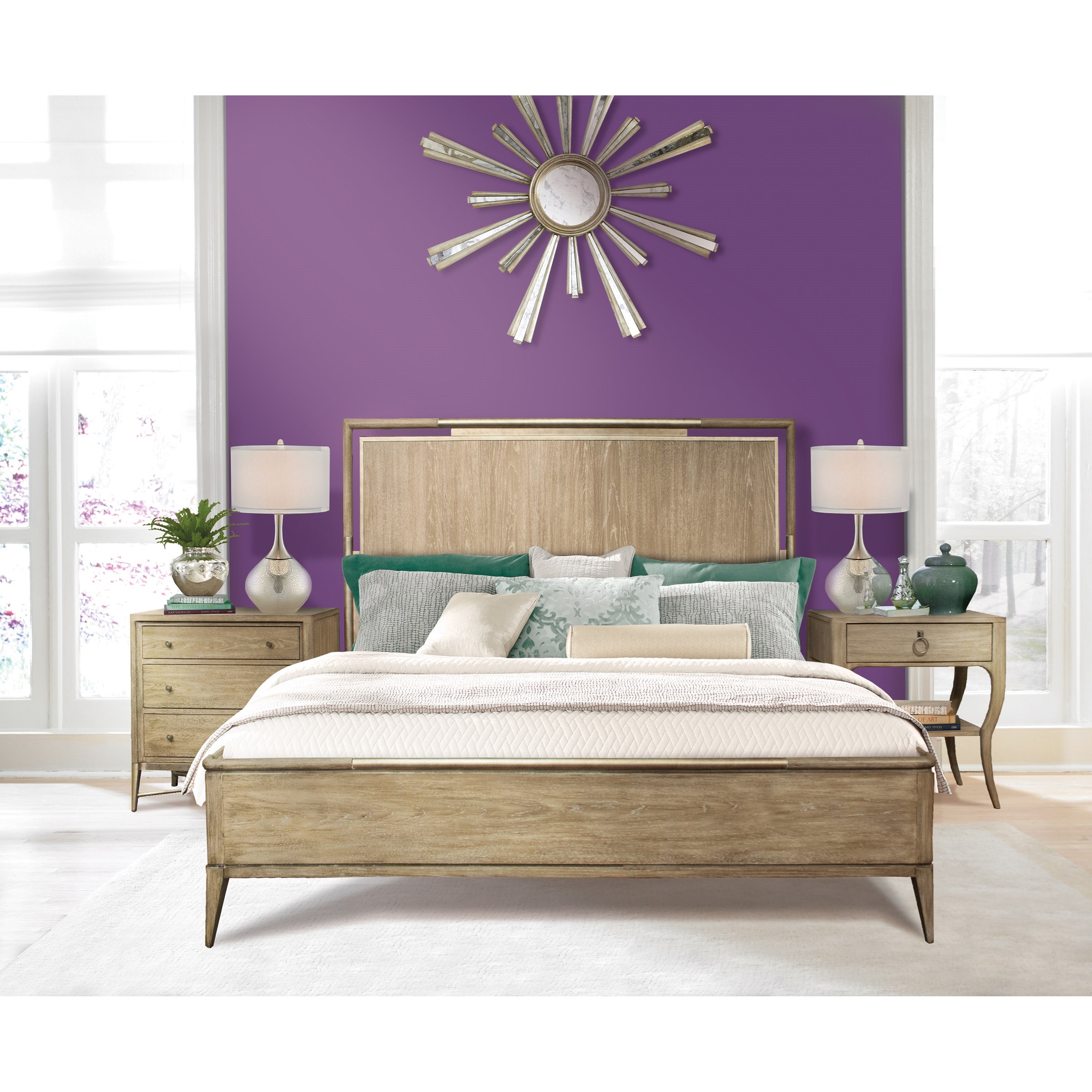 Riverside Furniture Sophie Queen Bedroom Group | Furniture Barn